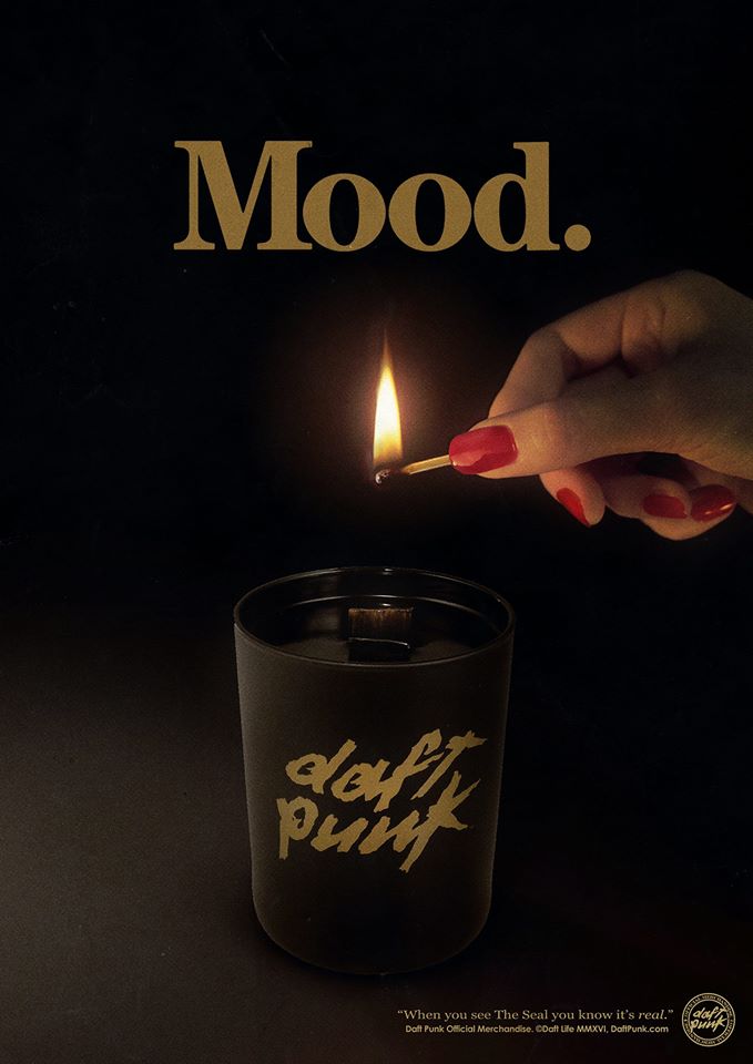 Daft Punk Candle